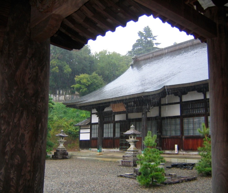 Saikyōji in the rain